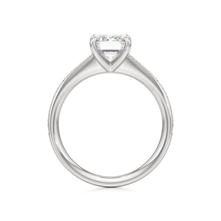 Yvonne Pear Pave Band Cathedral