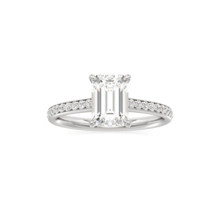 Yvonne Pear Pave Band Cathedral
