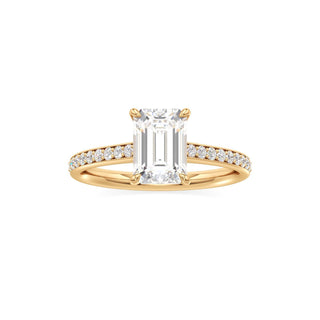 Yvonne Pear Pave Band Cathedral