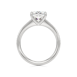 Yvonne Pear Pave Band Cathedral
