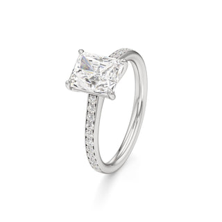Yvonne Pear Pave Band Cathedral