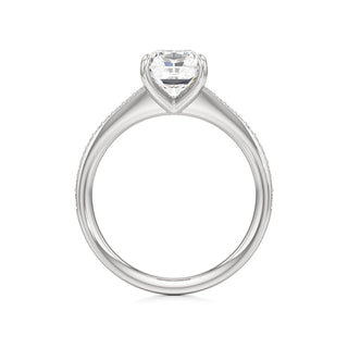 Yvonne Pear Pave Band Cathedral