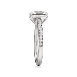 Yvonne Pear Pave Band Cathedral