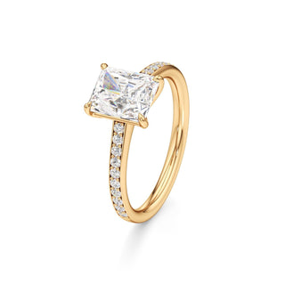 Yvonne Pear Pave Band Cathedral