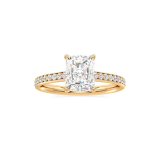 Yvonne Pear Pave Band Cathedral