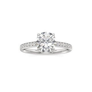Yvonne Pear Pave Band Cathedral